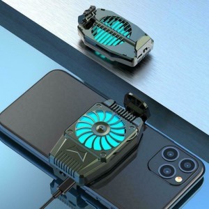 FD5可擕式手機風冷散熱器 - Silver Green